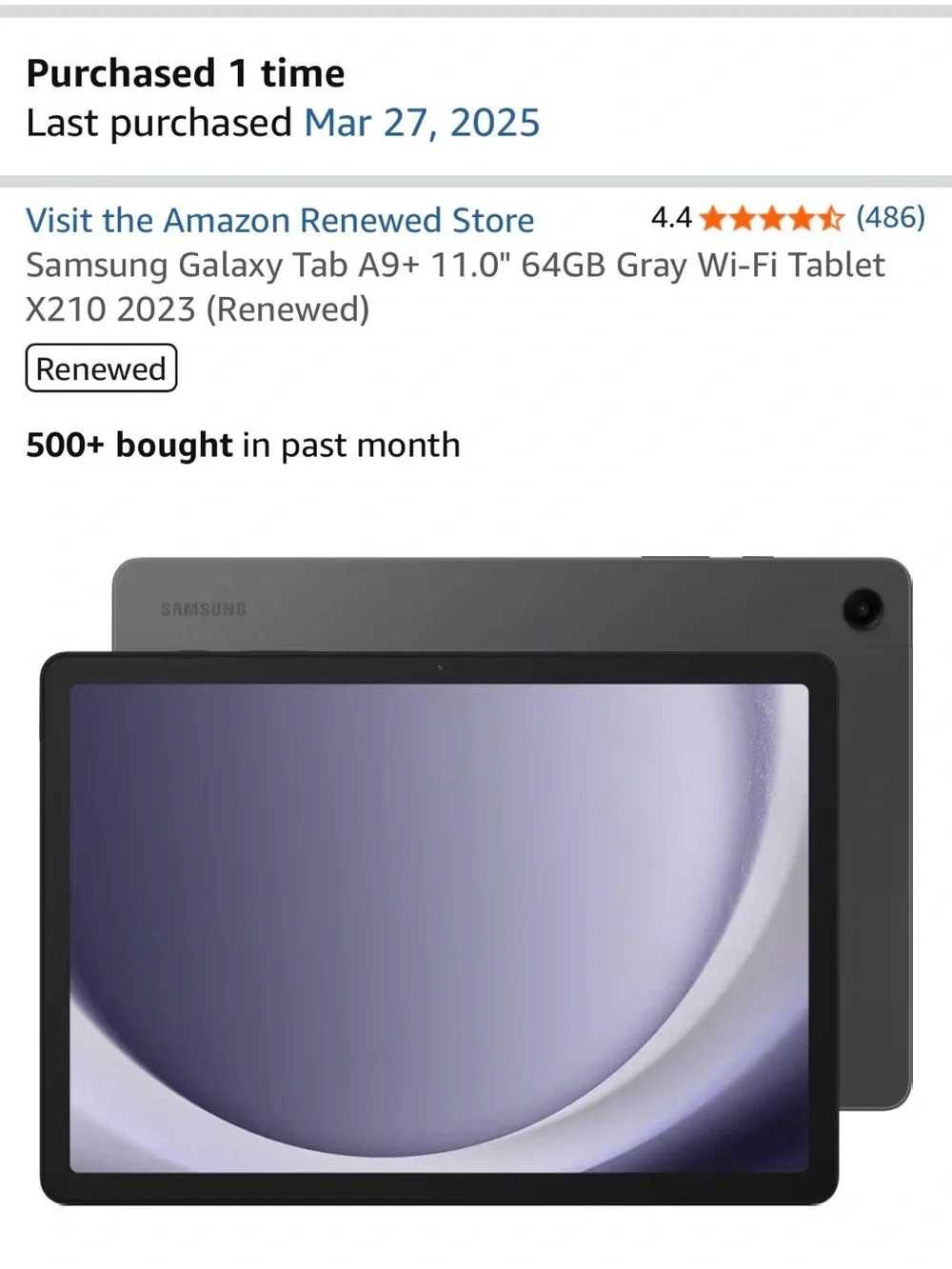 Samsung Galaxy Tab A9+ 11